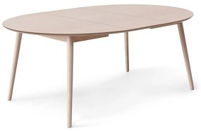 Okrągły rozkładany stół z dodatkowym blatem w dekorze dębu ø 135 cm Meza – Hammel Furniture