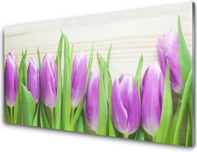 Panel nad blat kuchenny Elegancja Czerwonych Tulipanów