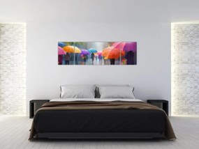 Obraz - Deszczowy dzień (170x50 cm)