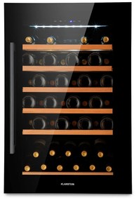 Klarstein Vinsider 54cm 52 Butelki Winiarka do Zabudowy Czarny