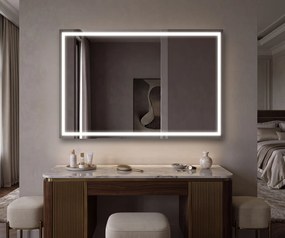 Lustro Ścienne do Sypialni Podświetlane LED L49