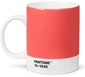 Różowy ceramiczny kubek 375 ml Living Coral 16-1546 – Pantone