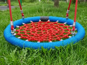 Huśtawka Bocianie Gniazdo 100cm Siedzisko Okrągłe Dla Dzieci Na Plac Zabaw