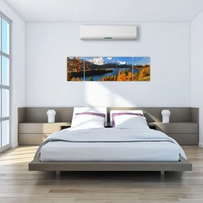 Obraz - Jesień w Alpach (170x50 cm)