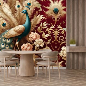Fototapeta - Elegancki paw (196x136 cm)