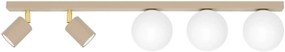 Lampa na listwie beżowa nowoczesna K6-A99