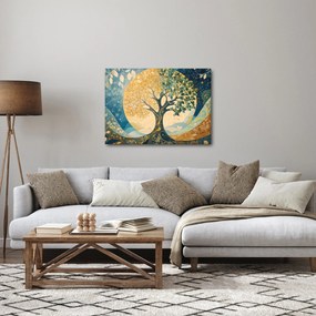 Obraz – Drzewo życia w księżycu (70x50 cm)