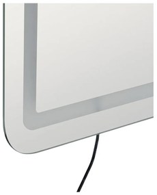 Lustro ścienne z oświetleniem 60x80 cm – Ixia