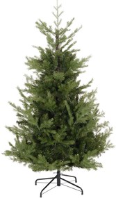 HOMCOM Choinka Sztuczna, Jodła, Realistyczny Wygląd, Szybki Montaż, Tworzywo Sztuczne, Zielona, 100 x 100 x 150cm | Aosom PL