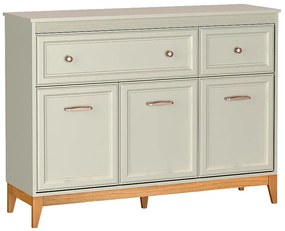 Kaszmirowa komoda na nóżkach P8-B95