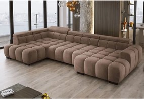 Narożnik BULL XL Lewostronny z elektryczną funkcją regulacji tkanina Salvador 03 WERSAL