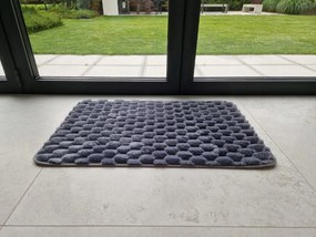 Dywanik antypoślizgowy Granatowy 50x80 cm Dekoracyjny gumowy Uniwersalny