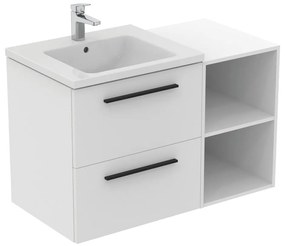 Niska wisząca szafka łazienkowa w dekorze dębu 40x63 cm i.Life B – Ideal Standard