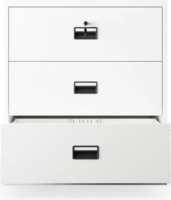 Szafa kartotekowa metalowa biała: SARA XL V3, 900 x 1020 x 600 mm
