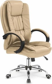 Beżowy biurowy fotel obrotowy G2-T06
