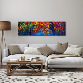 Obraz malowania natury (170x50 cm)