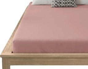 PrzytulneMieszkanie.pl Prześcieradło z mikrofibry MICROVELLE jasnoróżowe 90x200 cm