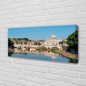Obraz na płótnie Zabytkowe Mosty Rzymu