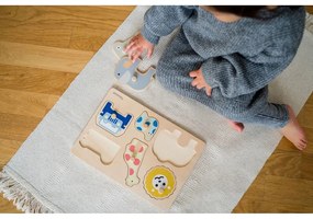 Drewniane puzzle (liczba elementów 6) Safari – Kindsgut