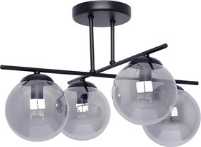 Nowoczesna grafitowa lampa sufitowa P7-C54