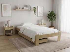 Łóżko ADA 80 x 200 cm, sosna Materac: Materac Sommera 18 cm
