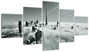 Obraz - Wieżowce w Dubaju (125x70 cm)