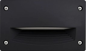 DEVON do wbudowania na zewn?trz, nowoczesny i wszechstronny styl - d?. 18,8 cm - prostok?tny - Gx53 LED T2 3W - ?ywica - Kselect - ip66 - ?ywica i czer?