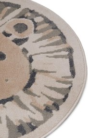 Dywan dziecięcy Adventures – Słodki Lew koło 140 cm x 140 cm Atest Oeko-Tex