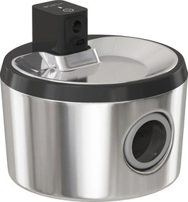 PawHut Fontanna dla kota 4L bezprzewodowa, ze stali nierdzewnej, z czujnikiem ruchu, 6 filtrami, podwójnym systemem filtracji, okienkiem LED, srebrna | Aosom PL