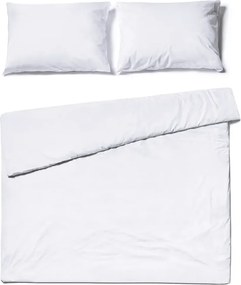 PrzytulneMieszkanie.pl PrzytulneMieszkanie.pl Bawełniana pościel CALMORA biała Rozmiar pościeli: 2 szt 70 x 90 cm | 200 x 220 cm