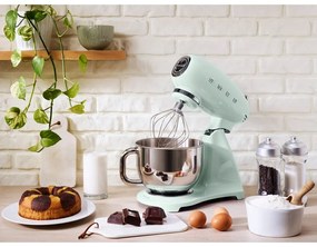 Jasnozielony robot kuchenny Retro Style – SMEG