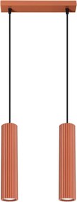 Czerwona loftowa lampa wisząca B2-B70