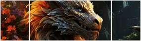 Obraz - Smok (170x50 cm)