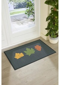 Wycieraczka 40x70 cm Autumn Leaves on Green – Artsy Doormats
