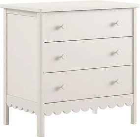 Beżowa komoda dziecięca z przewijakiem 89x90x55 cm Swingo – Vipack