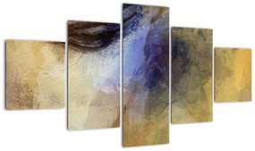 Obraz - Portret kobiety, rysunek (125x70 cm)