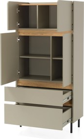 Komoda MURO 80 cm do Salonu Sypialni Odcienie zieleni