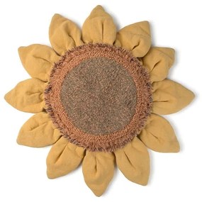 Bawełniana poduszka dziecięca 90x90 cm Sunflower – Lorena Canals