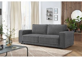 Ciemnoszara sofa rozkładana Emile – Bobochic Paris