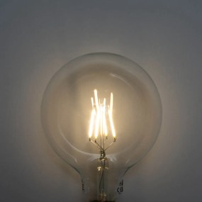 Zestaw 5 Żarówka LED E27 z trójstopniowym ściemnianiem, spiralny filament G125, 4W, 450lm, 3000K