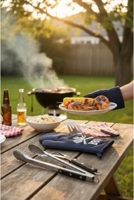 Rękawica kuchenna BBQ Jeans, 18 x 28 cm