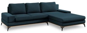 Morski rozkładany narożnik Windsor &amp; Co Sofas Planet, prawostronny