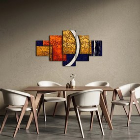 Obraz abstrakcji (125x70 cm)