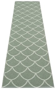 Zielony chodnik odpowiedni na zewnątrz 70x300 cm Kotte Army Sage – Pappelina