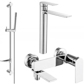 Mexen Zero DF70 zestaw wannowy, chrom - 7113DF70-00