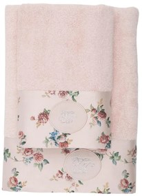 Podarunkowy zestaw ręczników ROSELAND, 2 szt Różowy