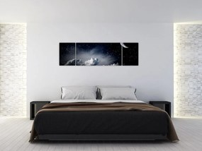 Obraz - Gwiaździste niebo (170x50 cm)