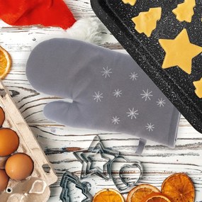 Bawełniana rękawica kuchenna ze świątecznym motywem Vločka – Orion