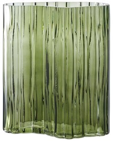Zielony szklany wazon (wysokość 26,5 cm) – House Nordic