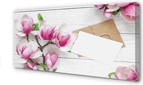 Zdjęcie na płótnie Magnolia na Deskach